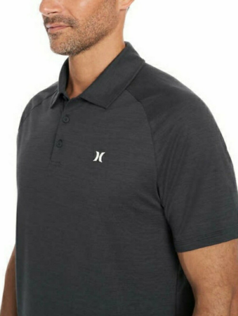 Hurley Polo Black Men's XXL
